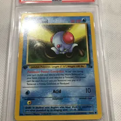 Tentacool 1999 Pokemon TCG Fossil Set 1ST Edition #56 ~ PSA 9 - Image 2
