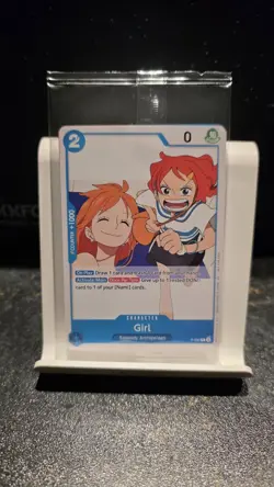 Girl P-096 One Piece OP14 Release Participation Fan Letter Promo English Card - Image 1