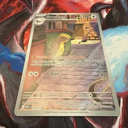 Gumshoos - 153/132 - Pokemon ME01: Mega Evolution (MEG) Holo Illustration Rare - Image 3