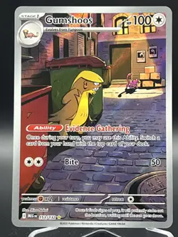 Gumshoos | 153/132 | MINT | FULL ART | Mega Evolution | Pokemon Card - Image 1