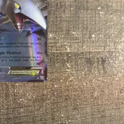Pokemon TCG Skarmory EX Ultra Rare Holo Card 80/146 XY Base Set - Image 4