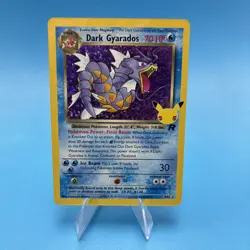 Dark Gyarados 8/82 Holo Rare 25th Anniversary Celebrations Pokemon Card NM - Image 1