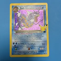 Dark Gyarados 8/82 Holo Rare 25th Anniversary Celebrations Pokemon Card NM - Image 4