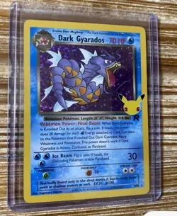 Dark Gyarados 8/82 Holo Rare Classic Pokemon Celebrations Card NM Near Mint - Image 1