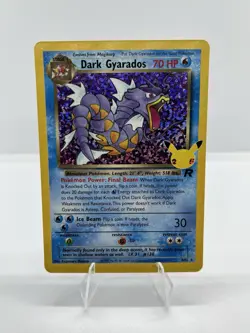 Dark Gyarados 8/82 Pokemon Celebrations: Classic Collection Holo NM - Image 1