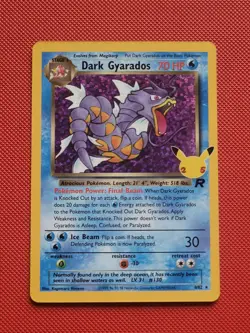 Dark Gyarados 8/82 Holo Rare Celebrations English Pokemon TCG NM - Image 2