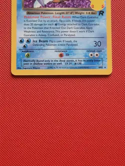 Dark Gyarados 8/82 Holo Rare Celebrations English Pokemon TCG NM - Image 4