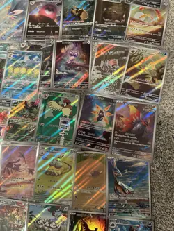 Pokemon Card Game Japanese Lot Bulk Set 50 Art Rare Ar CHR Different Types - Image 5