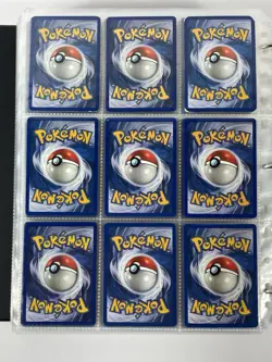 Pokemon Card Collection VTG Binder Holo Rare 1st WoTC Gameboy Meowth E-reader - Image 4