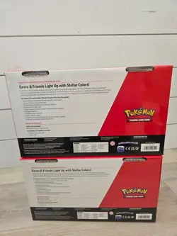 Two (2) Pokemon Sam’s Club Prismatic Evolutions ETB and Pokeball Bundle Sealed - Image 2