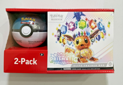 Prismatic Evolutions ETB and Poke Ball Bundle Sealed Sam's Club Exclusive *NEW* - Image 1