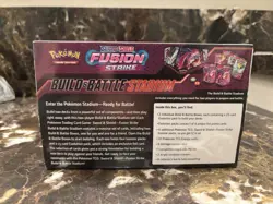 Pokemon TCG Fusion Strike Box Build And Battle Stadium 12 Packs SEALED 820650809958 - Image 2