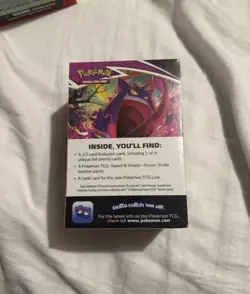 Pokemon TCG Fusion Strike Build and Battle Box (4 Packs) - Brand New & Sealed - Image 2