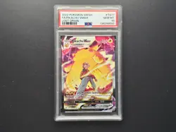 2022 POKEMON SWORD & SHIELD LOST ORIGIN #TG17 FULL ART/PIKACHU VMAX PSA 10 - Image 1