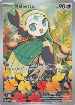 Meloetta - MEP026 - Illustration Rare - Black Star Promo - Mega Evolution - NM/M - Image 3