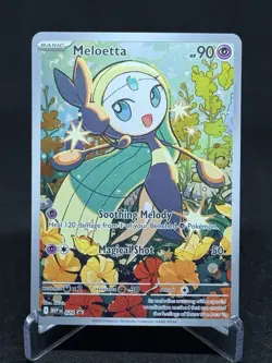Meloetta - MEP026 - Illustration Rare - Black Star Promo - Mega Evolution - NM/M - Image 1