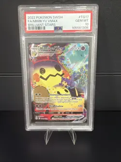 Mimikyu VMAX #TG17/TG30 - 2022 Pokemon SWSH Brilliant Stars - GEM Mint PSA 10 - Image 1