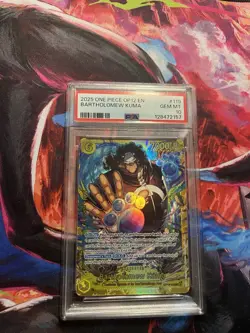 Bartholomew Kuma English One Piece Legacy of The Master OP12-119 PSA 10 Gem Mint - Image 1