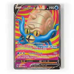 Pokemon - Omastar V - 174/195 - SWSH Silver Tempest - Full Art Card - Image 1