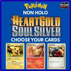 HeartGold & SoulSilver Non Holo Pokemon Card Singles - Choose Your Cards - Image 1