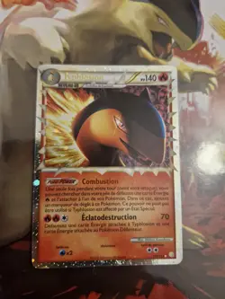 Carte Pokemon Typhlosion Prime 110/123 HeartGold SoulSilver HGSS FR - Image 1