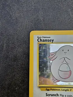 Pokemon Card Chansey 3/102 Holo - Base Set Original 1999 WOTC Rare - Near Mint - Image 5