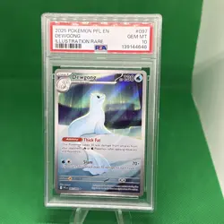 2025 POKEMON PFL EN-PHANTASMAL FLAMES ILLUSTRATION RARE #097 DEWGONG PSA 10 - Image 1