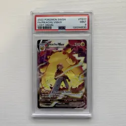 Pokemon Pikachu VMAX TG17/TG30 Swsh11: Lost Origin Trainer Gallery PSA 9 - Image 1
