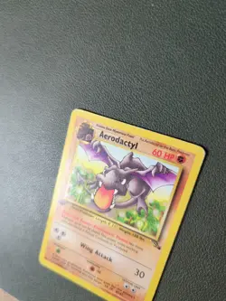 Aerodactyl 16/62 Non-Holo Rare Fossil 1st Edition Pokemon TCG Card WOTC 1999 MP - Image 4