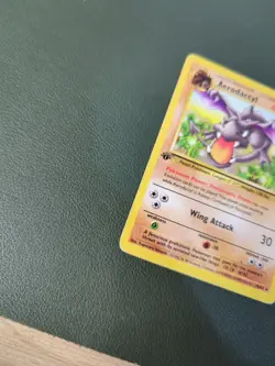 Aerodactyl 16/62 Non-Holo Rare Fossil 1st Edition Pokemon TCG Card WOTC 1999 MP - Image 5