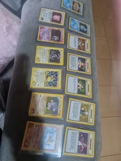 Pokemon TCG Vintage WOTC Card Bundle of 13 Cards From The 2000s gym heros set - Image 1