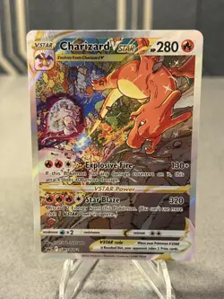 Pokemon TCG Charizard VSTAR SWSH262 UPC Black Star Promo NM - Image 1