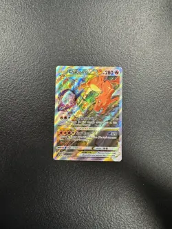 Pokemon TCG Charizard Vstar Black Star Promo Holo Rare SWSH262 Near Mint - Image 1