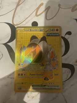 Iron Boulder ex - 217/162 - SV05: Temporal Forces NM Pokemon Card - Image 1