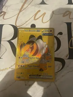 Iron Boulder ex - 217/162 - SV05: Temporal Forces NM Pokemon Card - Image 4