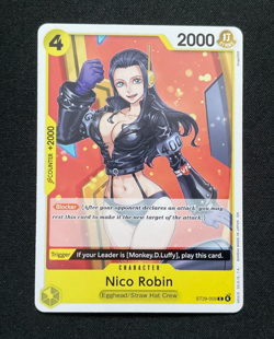 One Piece Nico Robin ST29-009 Common Starter Deck Egghead ST29 Lot of 2 - Image 3