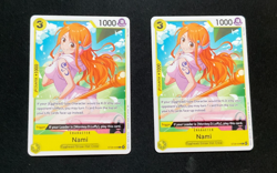 One Piece Nami ST29-008 Common Starter Deck Egghead ST29 Lot of 2 - Image 1