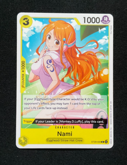 One Piece Nami ST29-008 Common Starter Deck Egghead ST29 Lot of 2 - Image 3