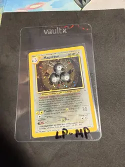 Magneton 10/64 Neo Revelation Holo Pokemon TCG Vintage LP-MP - Image 1