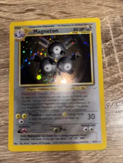 Magneton Neo Revelation Holo Rare 10/64 Holo Pokemon TCG LP - Image 1