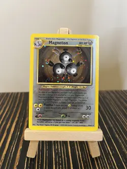Pokemon TCG Magneton Neo Revelation 10/64 Holo Rare NM/LP - Image 1