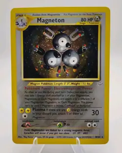 Magneton 10/64 Neo Revelation Holo Rare Unlimited WOTC Pokemon TCG LP/NM - Image 1