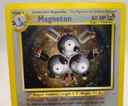 Magneton 10/64 Neo Revelation Holo Rare Unlimited WOTC Pokemon TCG LP/NM - Image 3