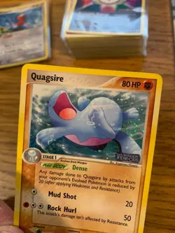 LP! Quagsire (44/115) EX Unseen Forces Stamped Reverse Holo Pokemon Card! - Image 4