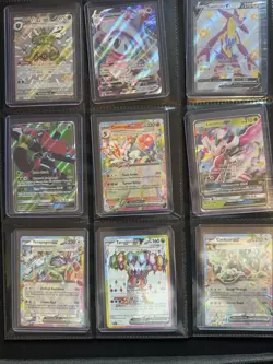 252 Pokemon TCG Lot All Hits Ex V Vstar All In Sleeves, Top Loaders and Binder - Image 3