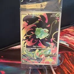 Bulbasaur *sealed* 133/132 Stamped Promo Holo Pokemon 2025 Mega Evolution - NM - Image 1