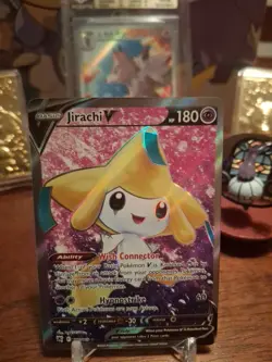 Pokemon TCG Jirachi v Astral Radiance Holo Card 170/189 Full Art Ultra Rare NM - Image 2