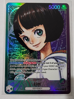 Lim OP09-022 Leader Alt Art Emperors In The New World One Piece English - Image 1