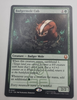 Badgermole Cub - MTG - Avatar: The Last Airbender - Mythic 0167 Non-Foil M/NM - Image 1