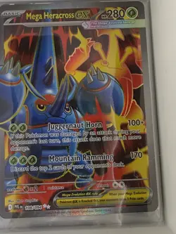 Pokemon TCG - Mega Heracross ex - Ultra Rare ME02: Phantasmal Flames 108/094 NM - Image 1